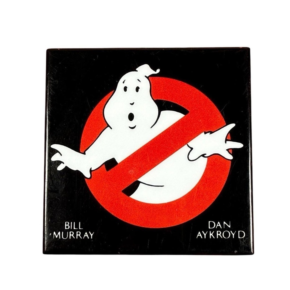 Vintage 1983 Ghostbuster Movie Pinback Pin 80s Retro Kidcore Accessory 2"x2"